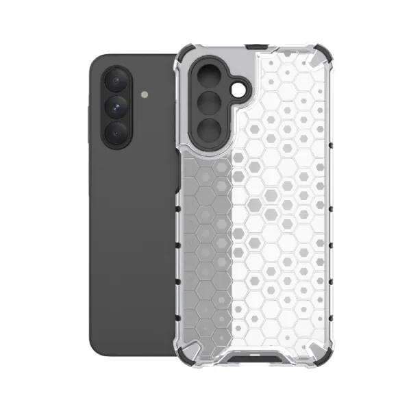 HONEYCOMB Ochranný kryt Samsung Galaxy A26 priehľadný
