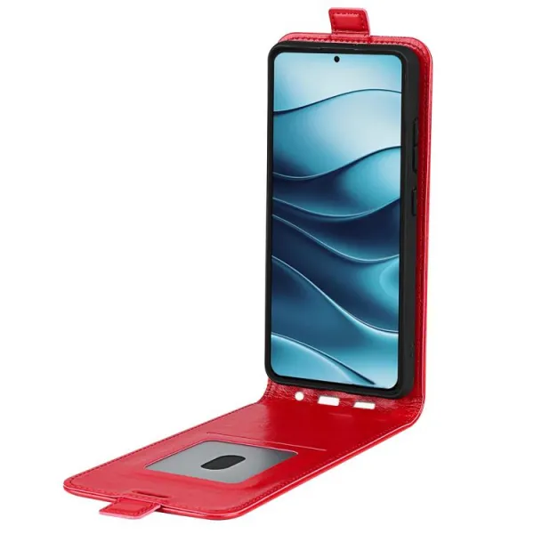 Vyklápacie puzdro pre Xiaomi Redmi Note 14 5G červené
