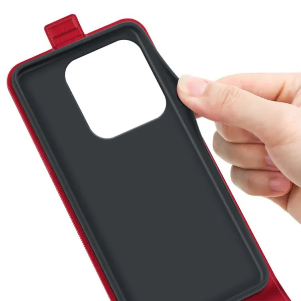 Vyklápacie puzdro pre Xiaomi Redmi Note 14 5G červené