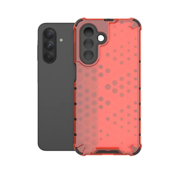 HONEYCOMB Ochranný kryt Samsung Galaxy A26 červený