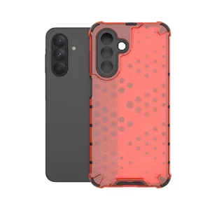HONEYCOMB Ochranný kryt Samsung Galaxy A26 červený