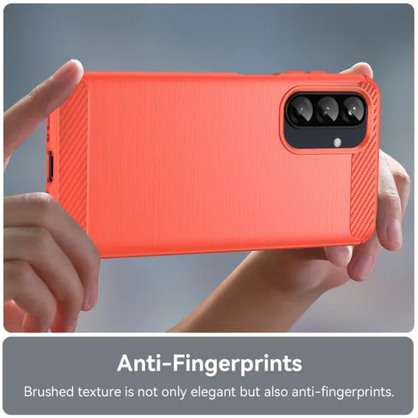 FLEXI TPU Ochranný kryt Samsung Galaxy A26 červený