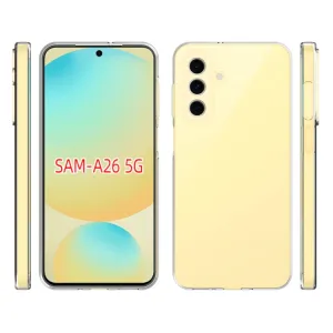 TPU Ochranný kryt pre Samsung Galaxy A26 priehľadný