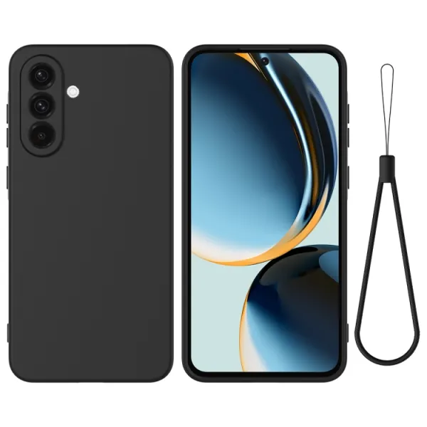 RUBBER Ochranný kryt pre Samsung Galaxy A36 čierny