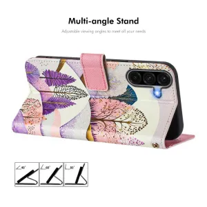 ART Peňaženkový kryt pre Samsung Galaxy A36 LOVE PATERN