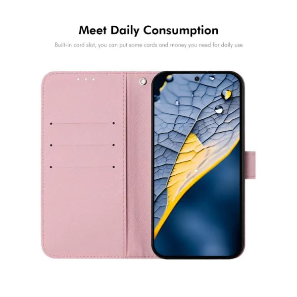 ART Peňaženkový kryt pre Samsung Galaxy A36 LOVE PATERN