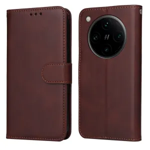 SMOOTH Peňaženkové puzdro pre Oppo Find X8 Pro 5G hnedé