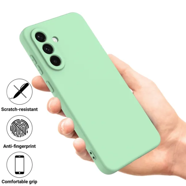 RUBBER Ochranný kryt pre Samsung Galaxy A26 zelený