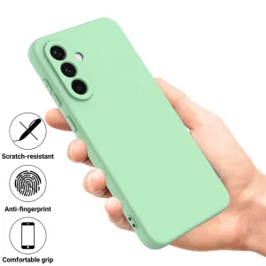 RUBBER Ochranný kryt pre Samsung Galaxy A26 zelený