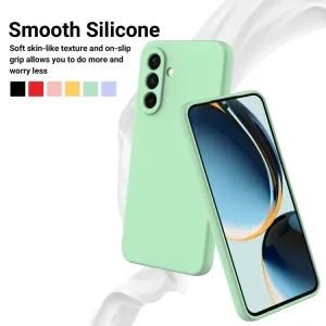 RUBBER Ochranný kryt pre Samsung Galaxy A26 zelený