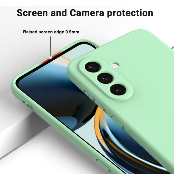 RUBBER Ochranný kryt pre Samsung Galaxy A26 zelený