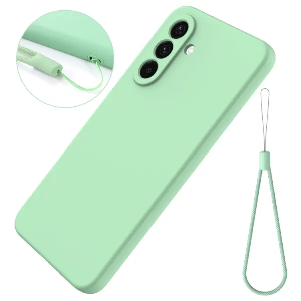 RUBBER Ochranný kryt pre Samsung Galaxy A26 zelený