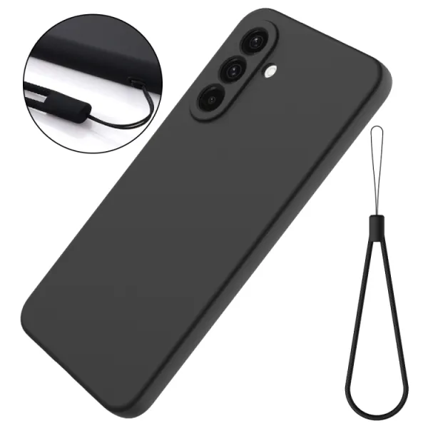 RUBBER Ochranný kryt pre Samsung Galaxy A36 čierny