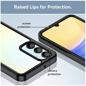CRYSTAL Ochranný kryt pre Samsung Galaxy A26 čierny