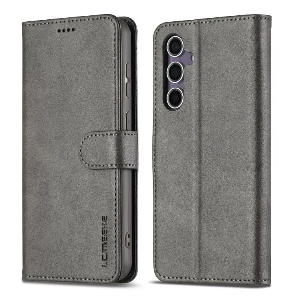 IMEEKE Peňaženkový obal pre Samsung Galaxy A26 šedý