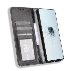 BUSINESS Peňaženkové puzdro pre Nubia RedMagic 10 Pro / RedMagic 10 Pro+ čierne