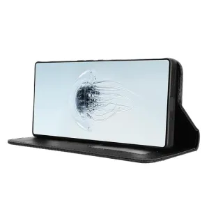 BUSINESS Peňaženkové puzdro pre Nubia RedMagic 10 Pro / RedMagic 10 Pro+ čierne