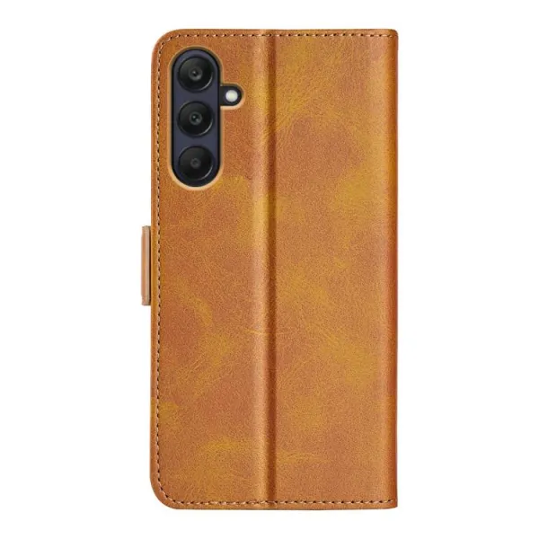 SIDE Peňaženkové puzdro pre Samsung Galaxy A26 svetlohnedé