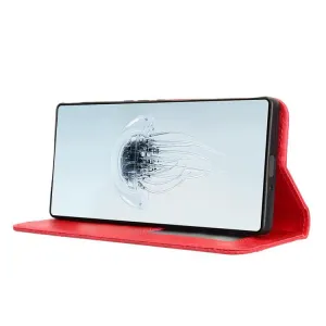 BUSINESS Peňaženkové puzdro pre Nubia RedMagic 10 Pro / RedMagic 10 Pro+ červené