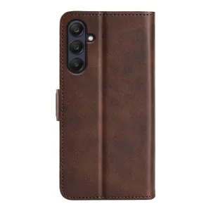 SIDE Peňaženkové puzdro pre Samsung Galaxy A26 tmavohnedé