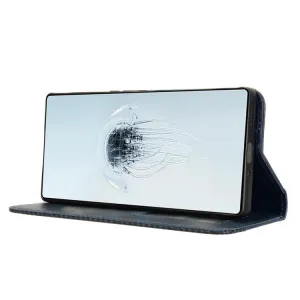 BUSINESS Peňaženkové puzdro pre Nubia RedMagic 10 Pro / RedMagic 10 Pro+ modré