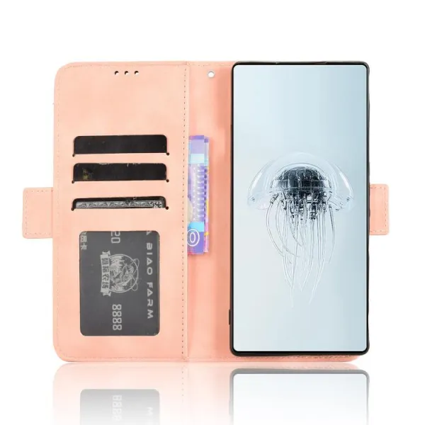SLOT Peňaženkový obal pre Nubia RedMagic 10 Pro / RedMagic 10 Pro+ ružový