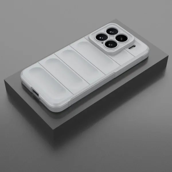 STEPS Ochranný kryt pre Xiaomi 15 svetlošedý