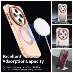 CANDY MAGSAFE Ochranný obal pre Oppo Find X8 Pro 5G oranžový