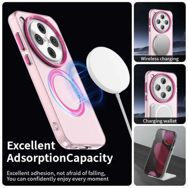 CANDY MAGSAFE Ochranný obal pre Oppo Find X8 Pro 5G ružový