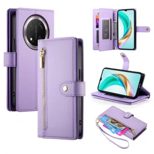 PASTEL Peňaženkové puzdro pre Honor Magic7 Lite 5G fialové