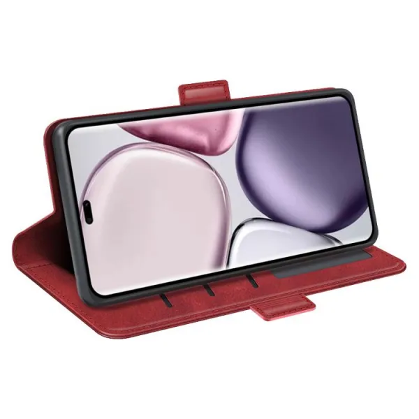 SIDE Peňaženkové puzdro pre Honor Magic7 Lite 5G červené