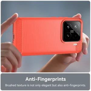 FLEXI TPU Ochranný kryt Xiaomi 15 červený