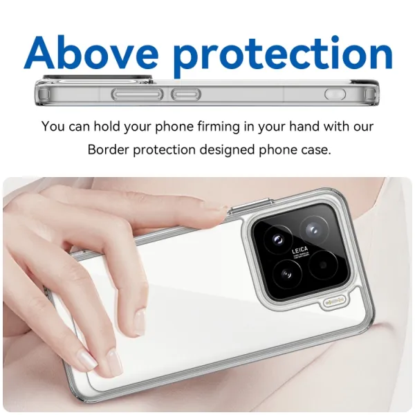 CRYSTAL Ochranný obal pre Xiaomi 15 priehľadný