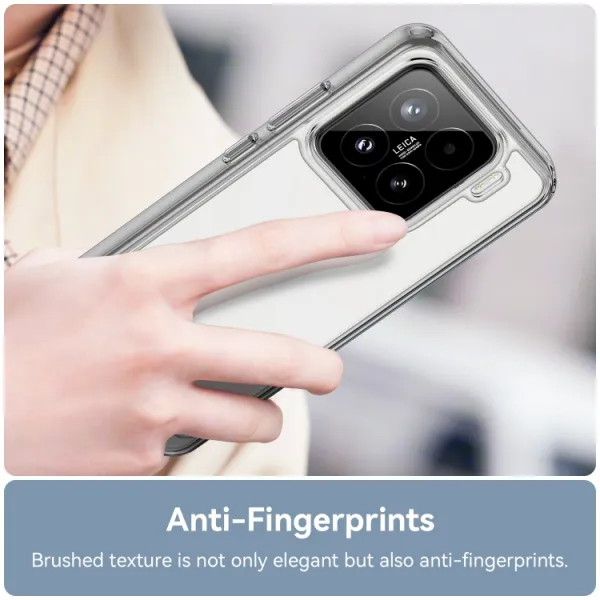 CRYSTAL Ochranný obal pre Xiaomi 15 priehľadný