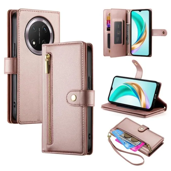 PASTEL Peňaženkové puzdro pre Honor Magic7 Lite 5G ružové