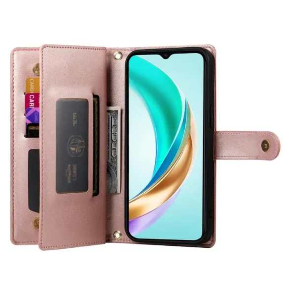 PASTEL Peňaženkové puzdro pre Honor Magic7 Lite 5G ružové
