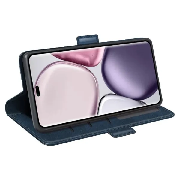 SIDE Peňaženkové puzdro pre Honor Magic7 Lite 5G modré