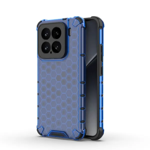 HONEYCOMB Ochranný kryt Xiaomi 15 modrý