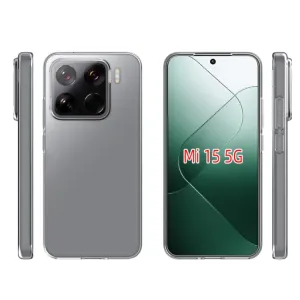 TPU Ochranný kryt pre Xiaomi 15 priehľadný