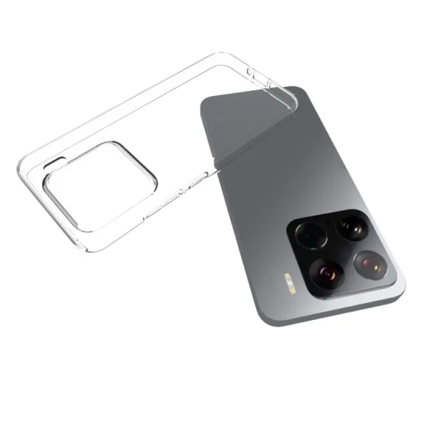TPU Ochranný kryt pre Xiaomi 15 priehľadný