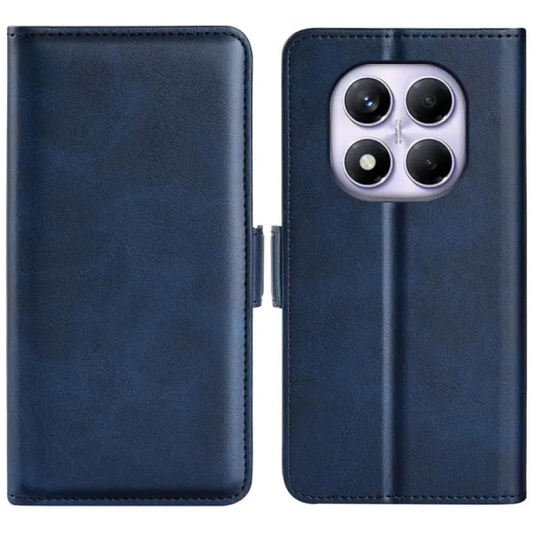 SIDE Peňaženkové puzdro pre Xiaomi Redmi Note 14 Pro modré