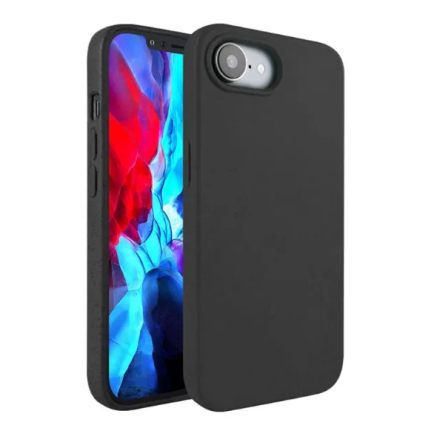 ECO RUBBER Ochranný obal Apple iPhone 16e / iPhone 17e čierny