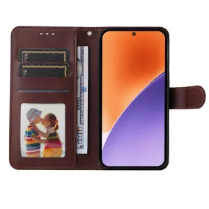 SMOOTH Peňaženkové puzdro pre Xiaomi 15 hnedé