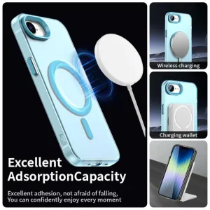 CANDY MAGSAFE Ochranný obal pre Apple iPhone 16e / iPhone 17e modrý