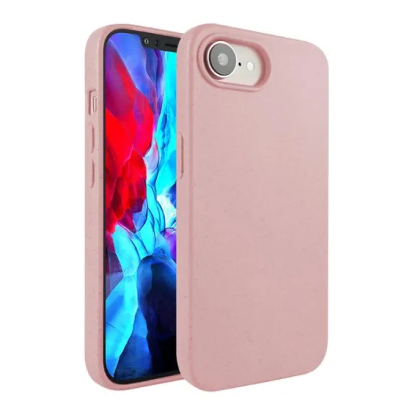 ECO RUBBER Ochranný obal Apple iPhone 16e / iPhone 17e ružový