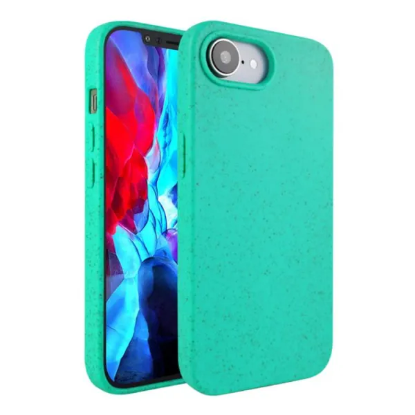 ECO RUBBER Ochranný obal Apple iPhone 16e / iPhone 17e svetlozelený