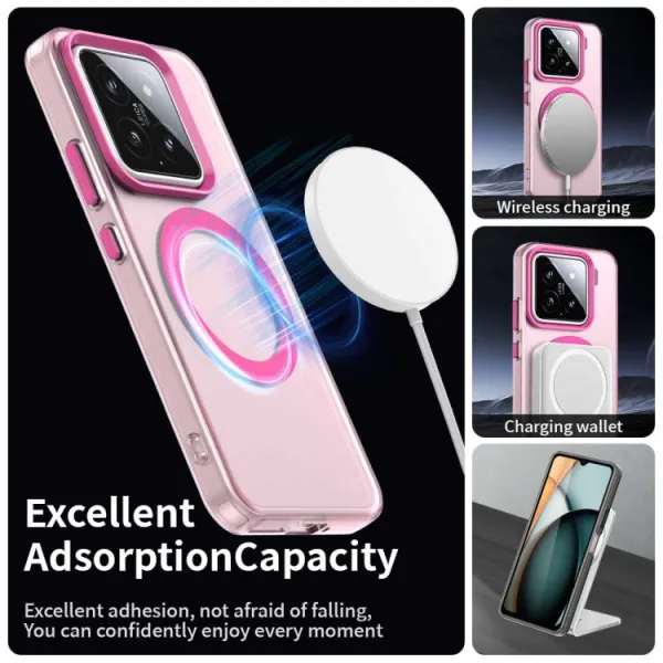 CANDY MAGSAFE Ochranný obal pre Xiaomi 15 ružový