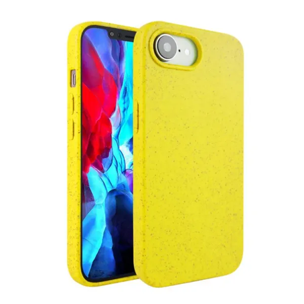 ECO RUBBER Ochranný obal Apple iPhone 16e / iPhone 17e žltý
