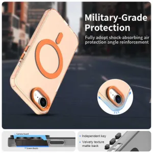 CANDY MAGSAFE Ochranný obal pre Apple iPhone 16e / iPhone 17e oranžový