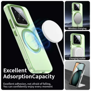 CANDY MAGSAFE Ochranný obal pre Xiaomi 15 zelený